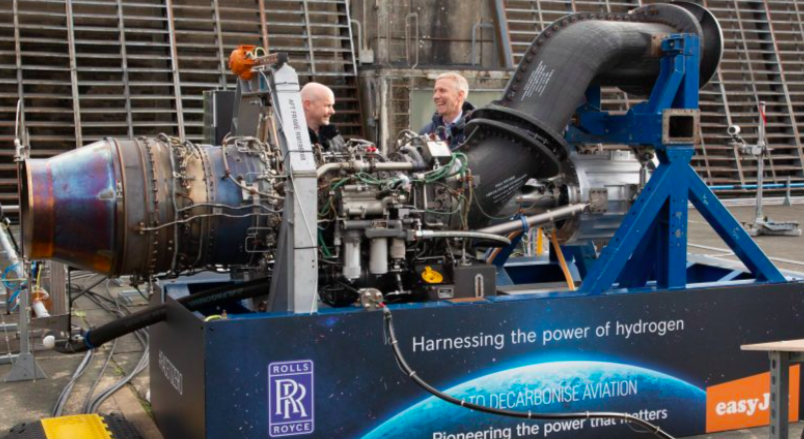 Rolls-Royce  successfully run an aircraft engine on hydrogen