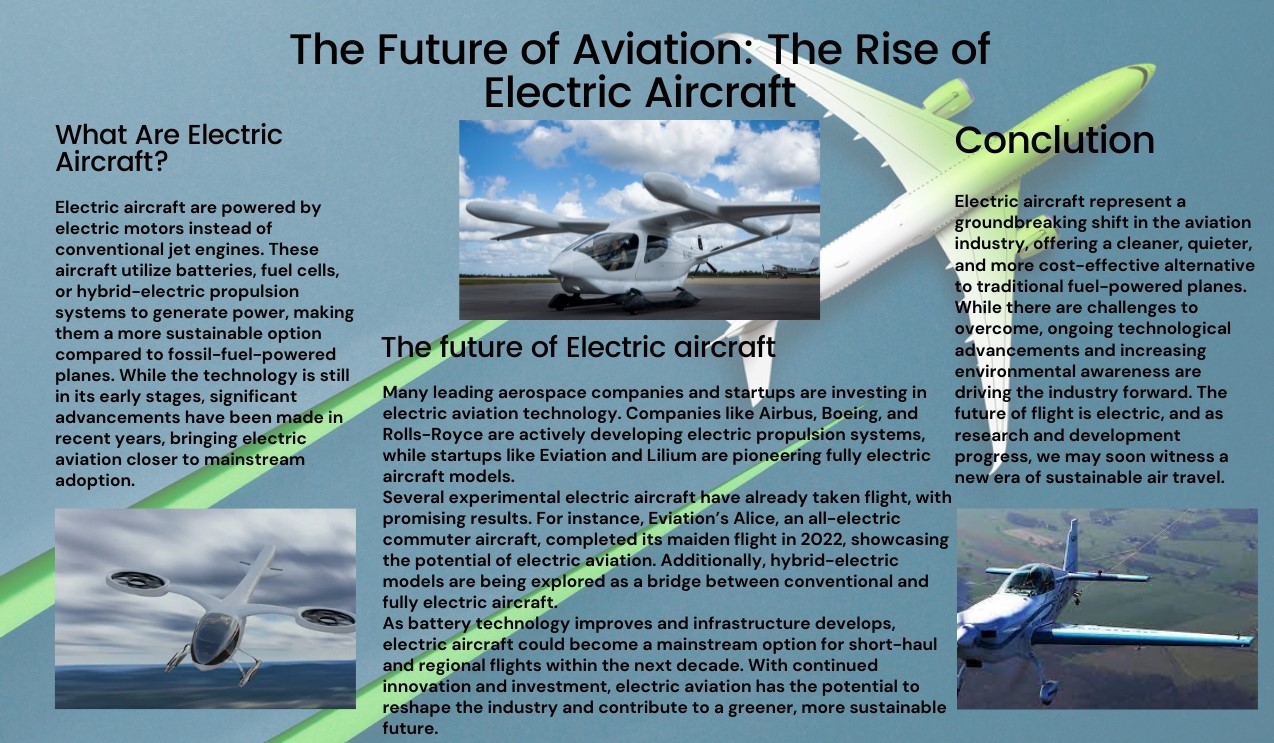 The Future of Aviation: The Rise of Electric Aircraft