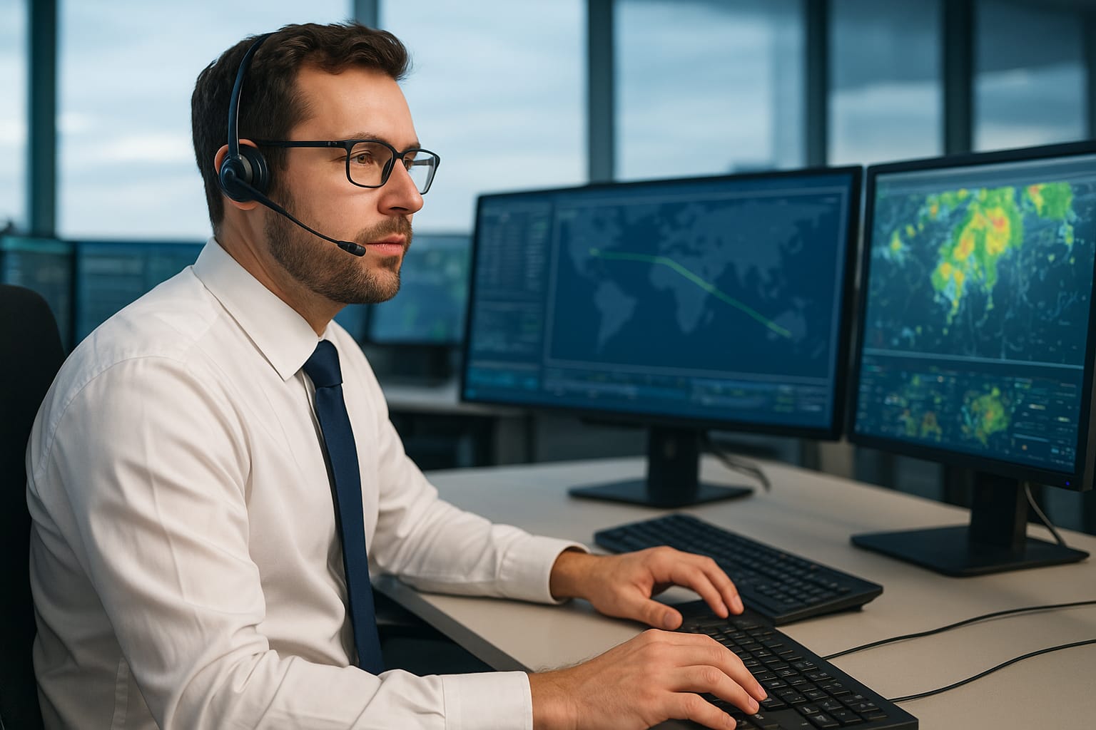 The Invisible Pilot on the Ground: Inside the Life of a Flight Dispatcher